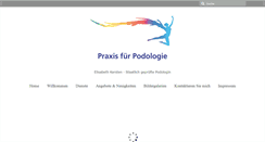 Desktop Screenshot of praxiskersten-gl.de