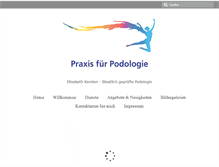 Tablet Screenshot of praxiskersten-gl.de